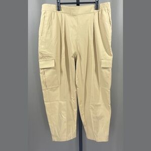 NEW The North Face Cargo Pants Womens XL beige khaki outdoor classic